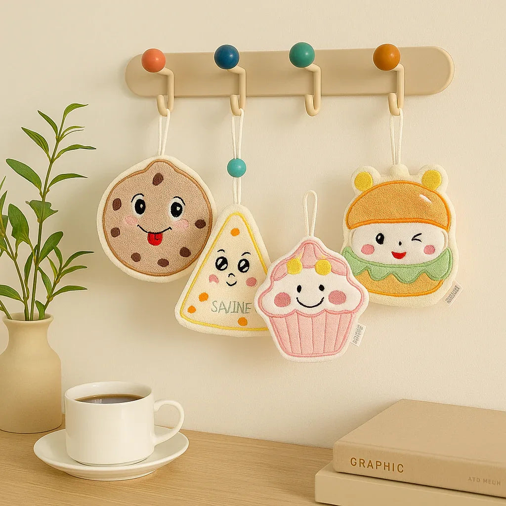 Cute Cartoon Hand Towels Random Design (each)