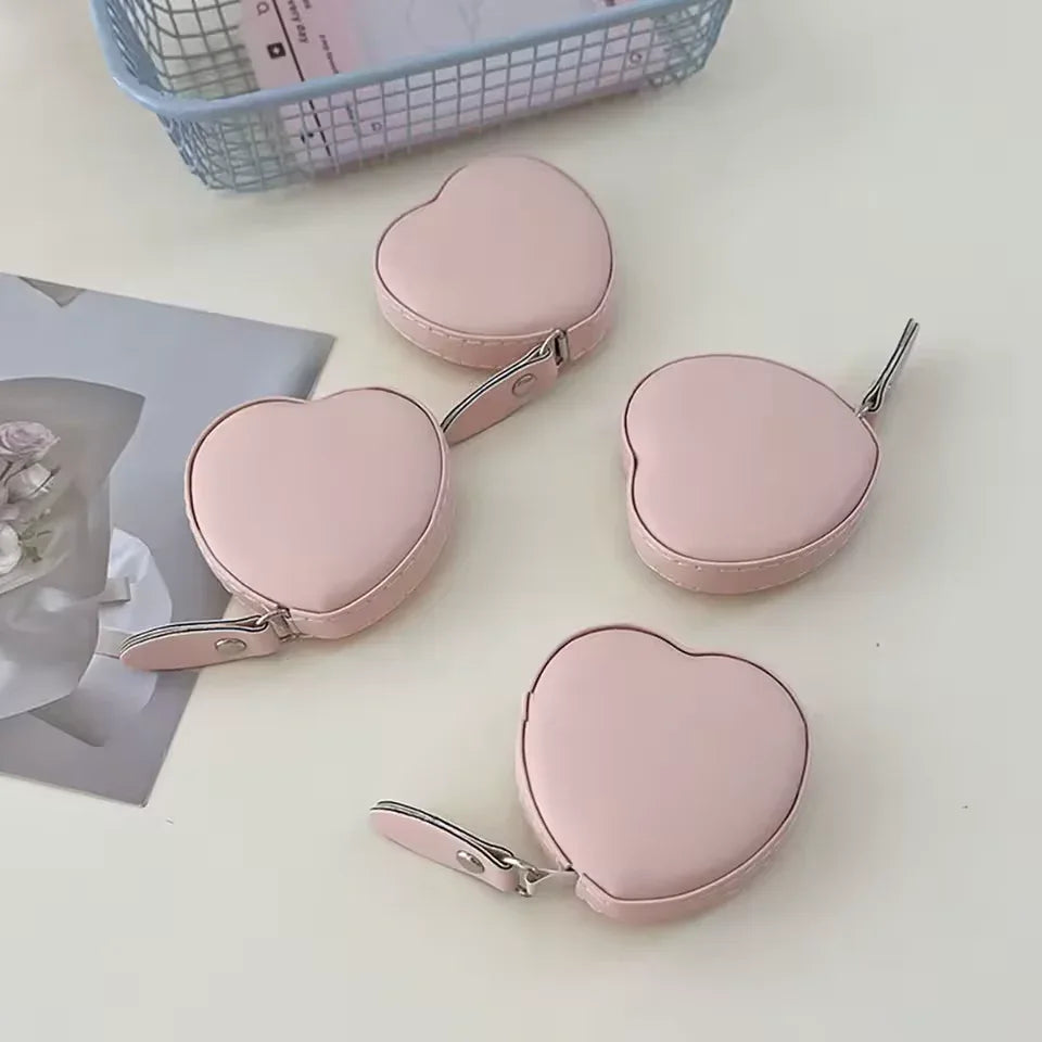 Cute Heart Shaped Measurement Tape