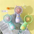 Portable Mini Fan USB Rechargeable - Cute & Compact