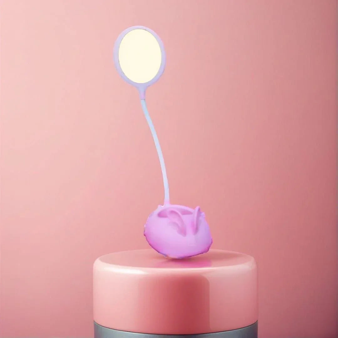 Cute Rabbit Desk Lamp with Flexible Neck