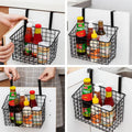 Metal Cabinet Storage Basket – Kitchen & Bathroom Organizer