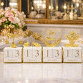 Golden Bloom Perpetual Calendar – Artisanal Tabletop Series (each)