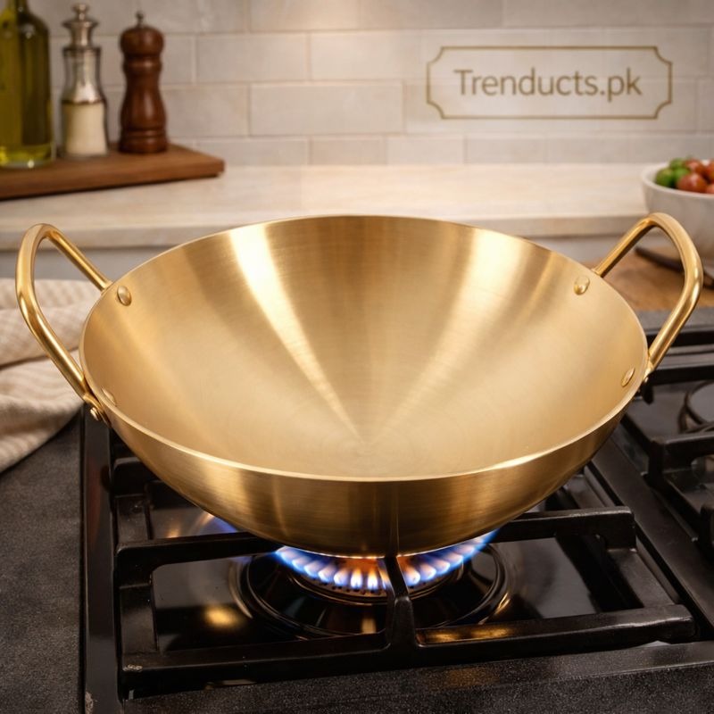 Stainless Steel Cooking Pot – Heavy Duty Karahi