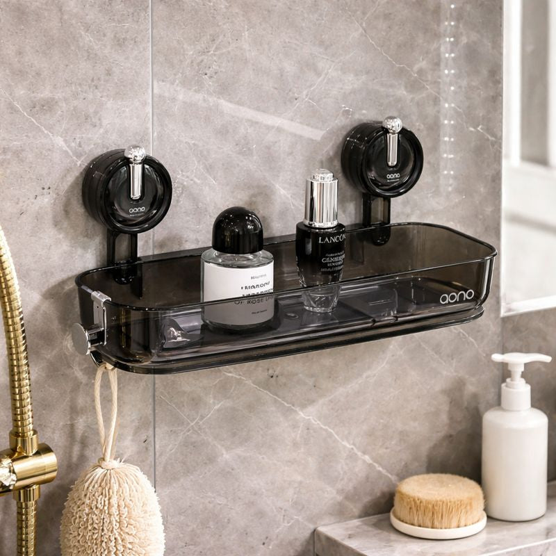Wall Mounted Bathroom Shelf – No Drill Storage Rack