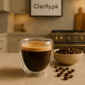 Double Wall Insulated Glass Cup (High quality)