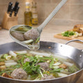 Stainless Steel Duck Mouth Ladle – Long Handle