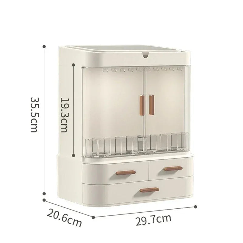 Desktop Cosmetic Storage Box Without Mirror