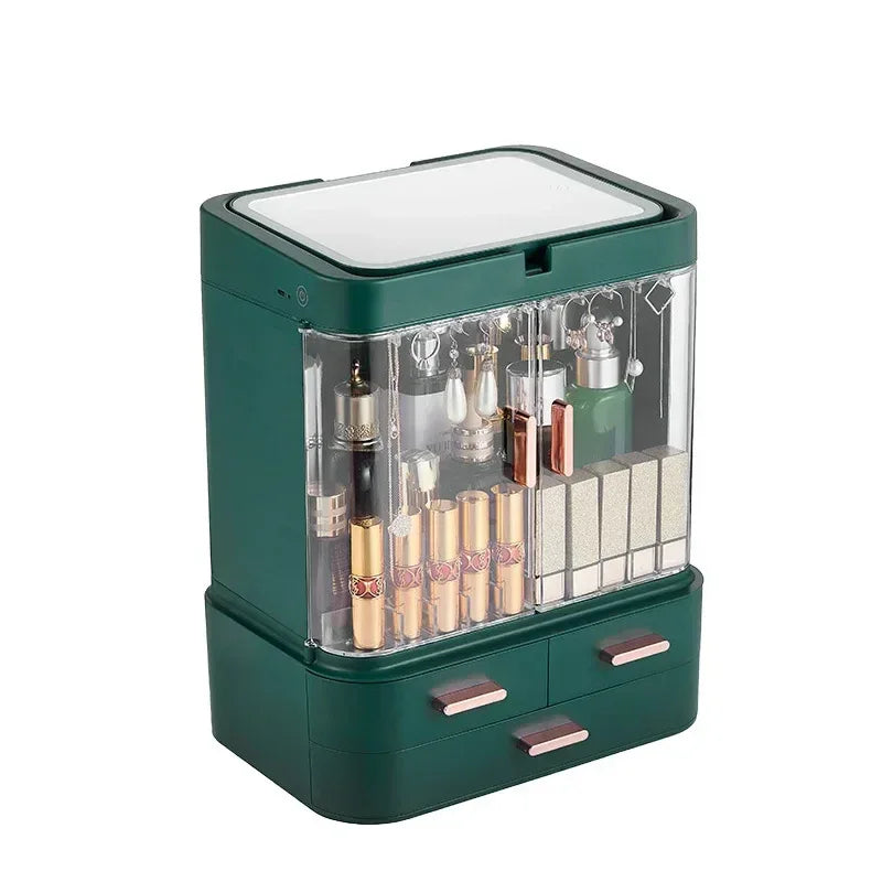 Desktop Cosmetic Storage Box Without Mirror