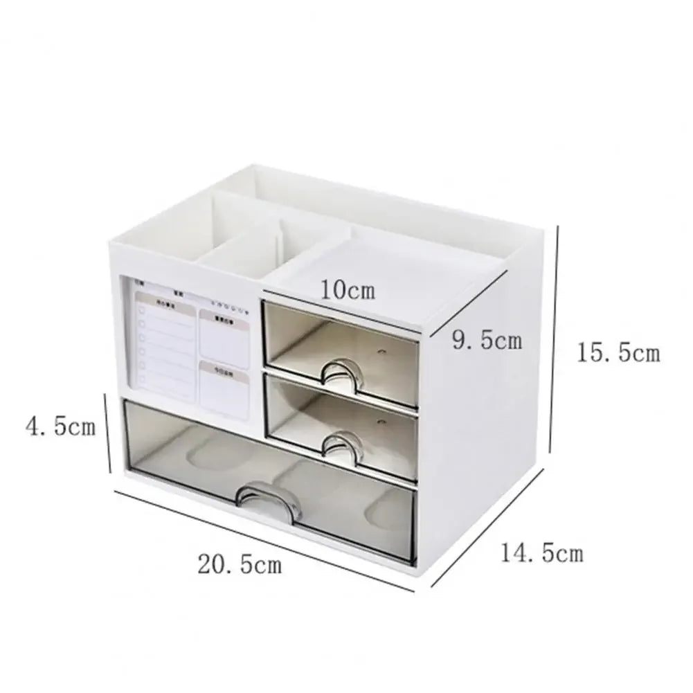 Desktop Organizer with Drawers for Storage
