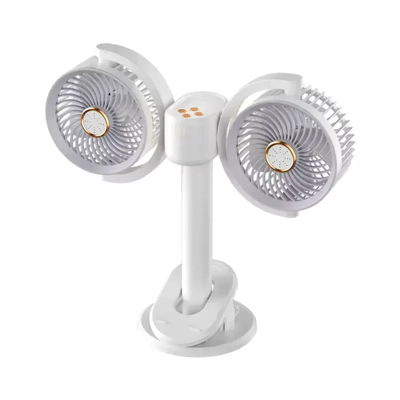 Double Head Recirculating Fan with Aromatherapy
