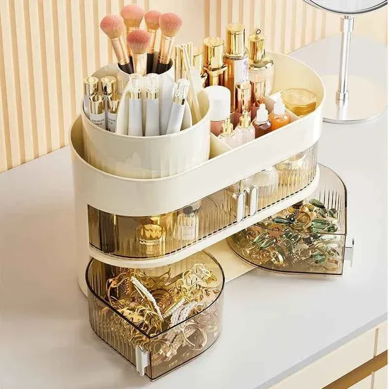 Double Layer Makeup Container for Organized Essentials