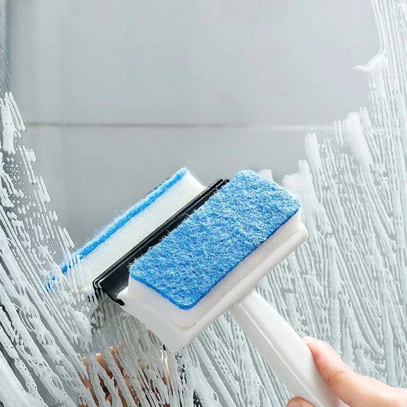 Double Sided Glass Cleaning Brush for Windows