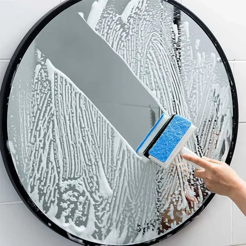 Double Sided Glass Cleaning Brush for Windows