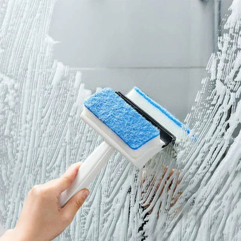 Double Sided Glass Cleaning Brush for Windows