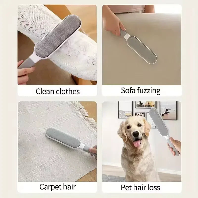 Double Sided Pet Hair Remover Brush