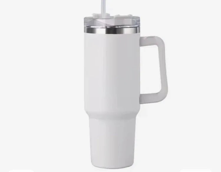 Double Wall Vacuum Tumbler with Handle