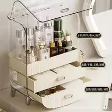 Dust Proof Makeup Organizer with Drawers