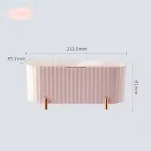 Dustproof Makeup Organizer Box with Lid