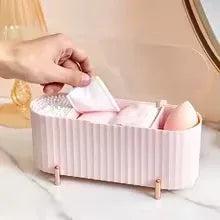 Dustproof Makeup Organizer Box with Lid