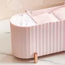 Dustproof Makeup Organizer Box with Lid