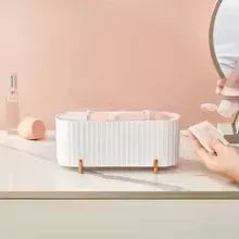 Dustproof Makeup Organizer Box with Lid