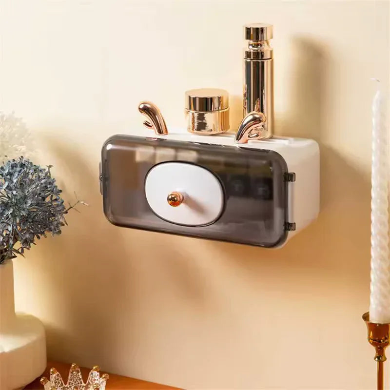 Dustproof Makeup Organizer for Wall Storage