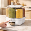 Rotating Rice Dispenser with 360° Rotation