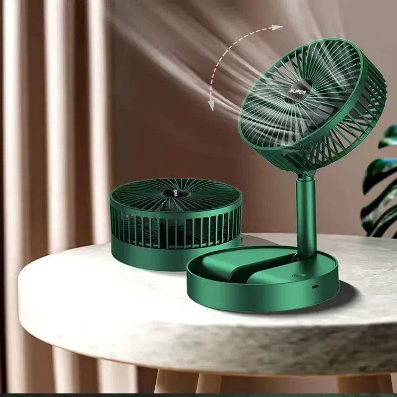 Mini Foldable Fan for Dormitory - Portable & Adjustable