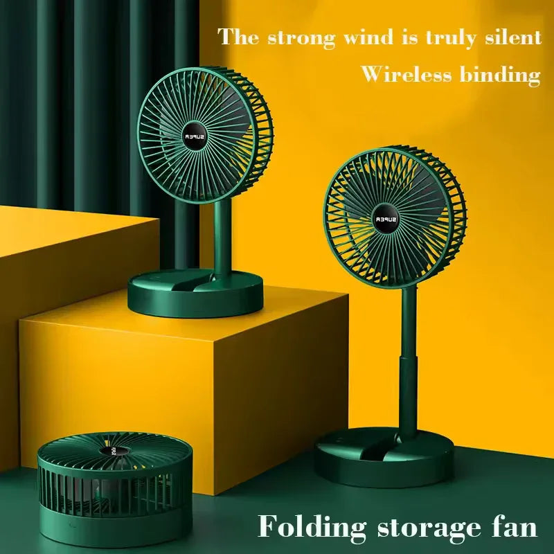 Mini Foldable Fan for Dormitory - Portable & Adjustable