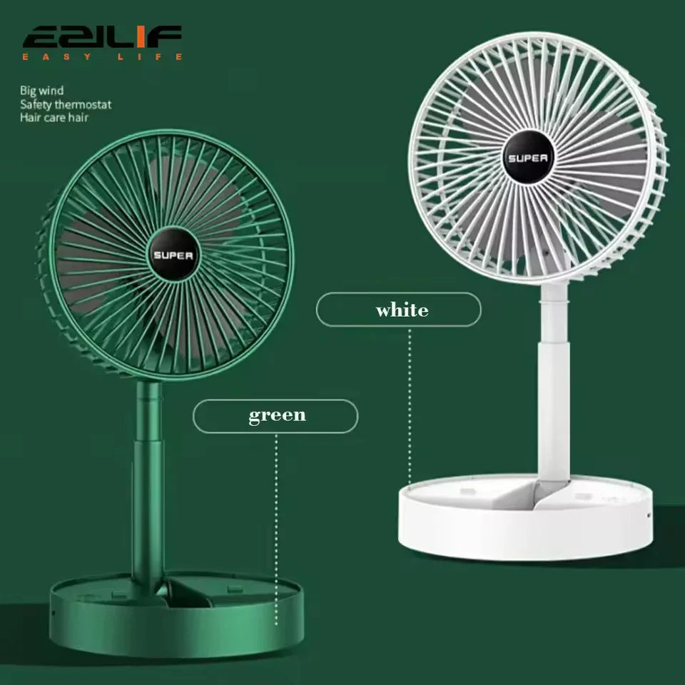 Mini Foldable Fan for Dormitory - Portable & Adjustable