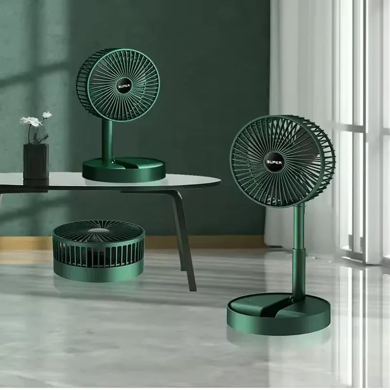 Mini Foldable Fan for Dormitory - Portable & Adjustable