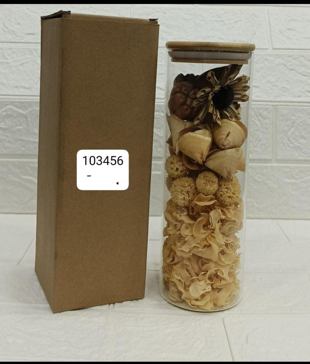 Natural Mehak Potpourri Glass Jar – Long Lasting