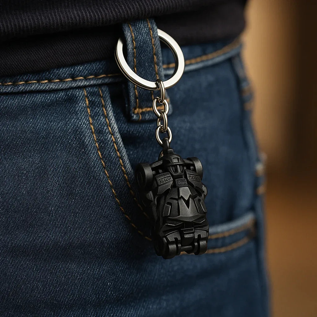 Durable Metal Keychain – Stylish & Practical