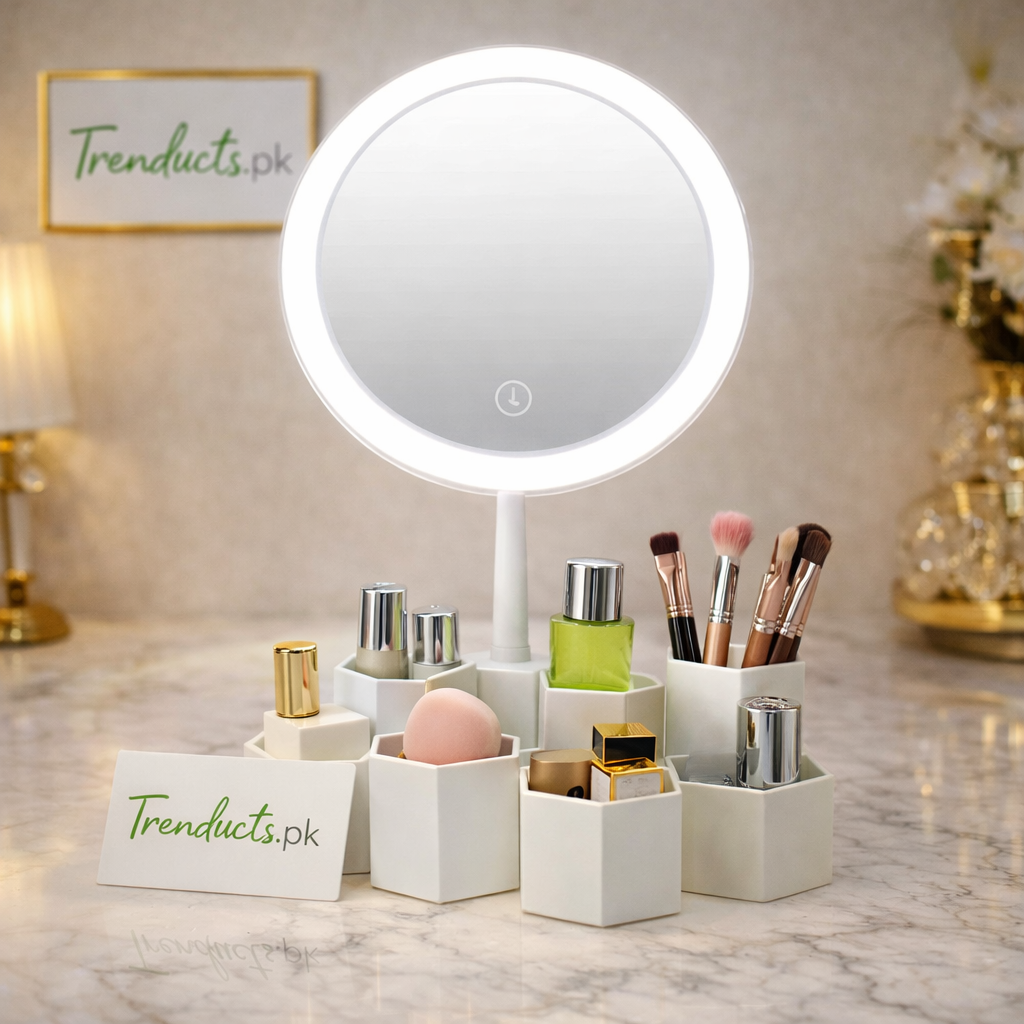 LED Vanity Mirror – Professional Lighting & Smart Storage