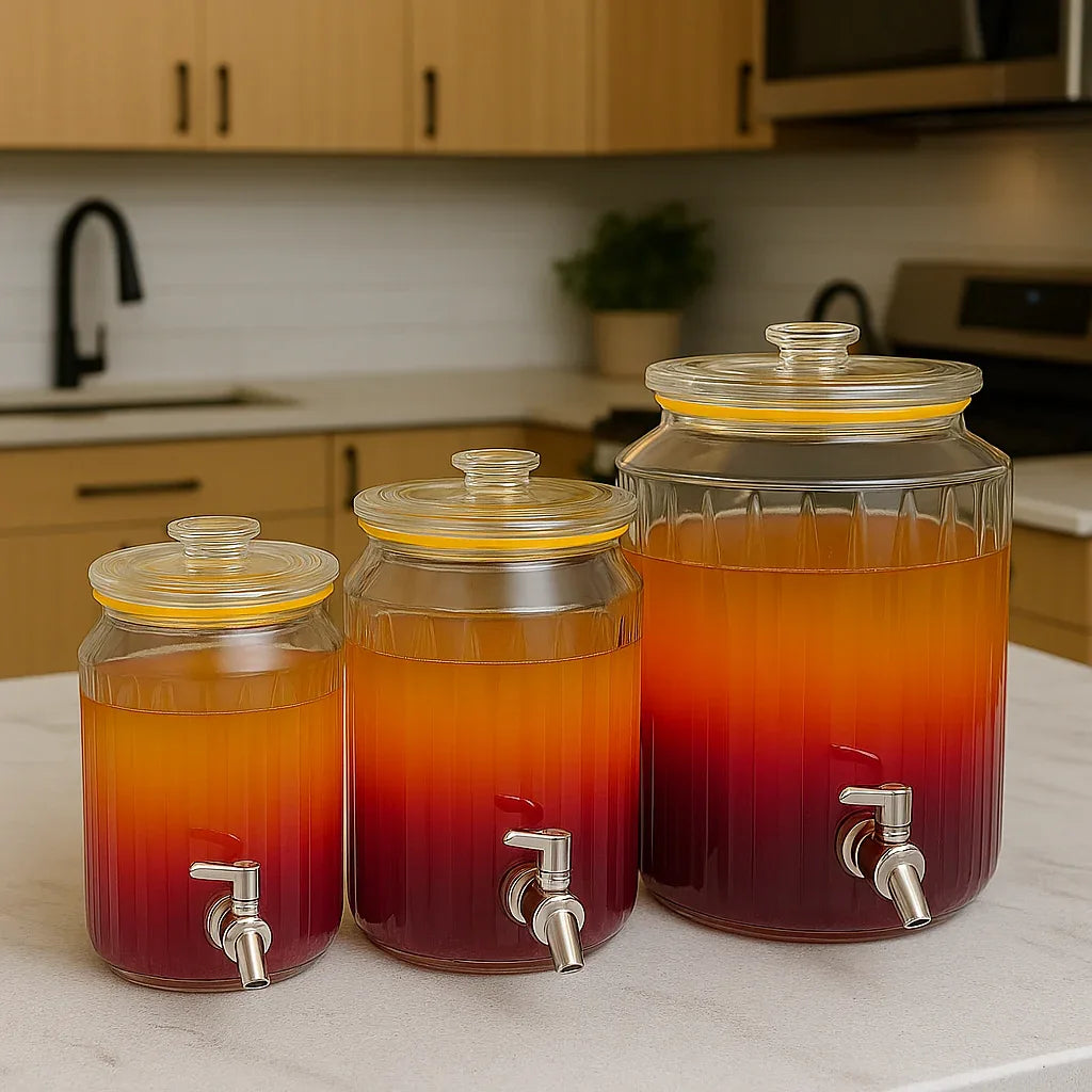 Acrylic Beverage Cooler – Large Drink Dispenser