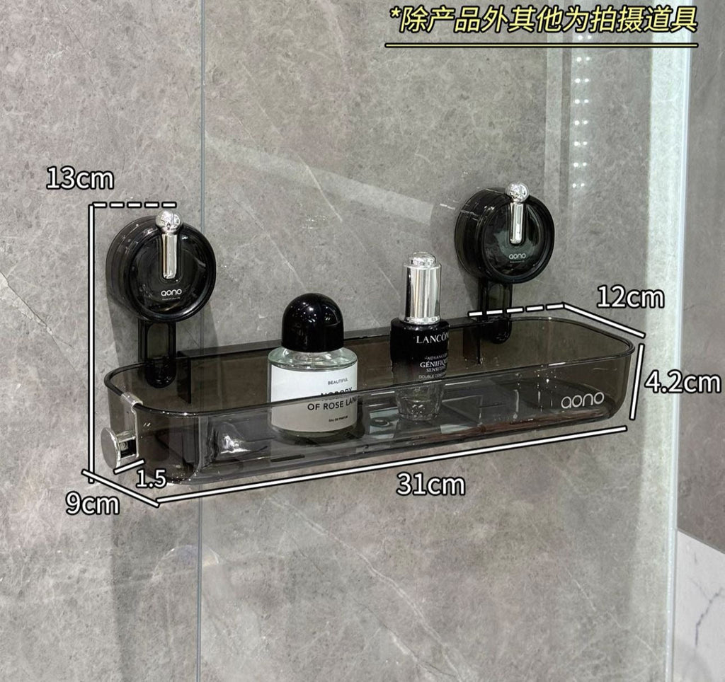 Wall Mounted Bathroom Shelf – No Drill Storage Rack