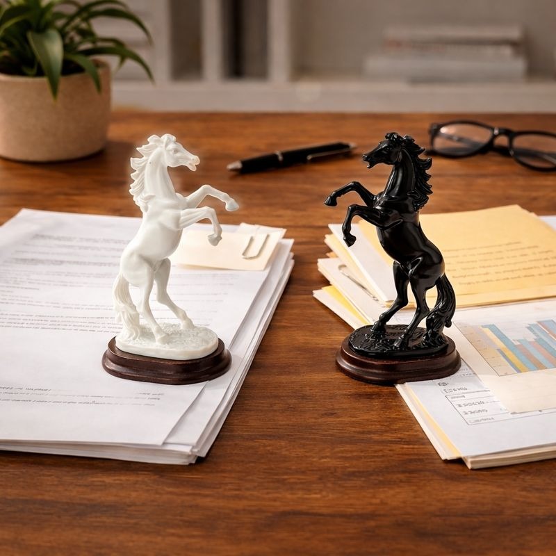 Fiber Horse Paper Weight – Elegant Power Decor