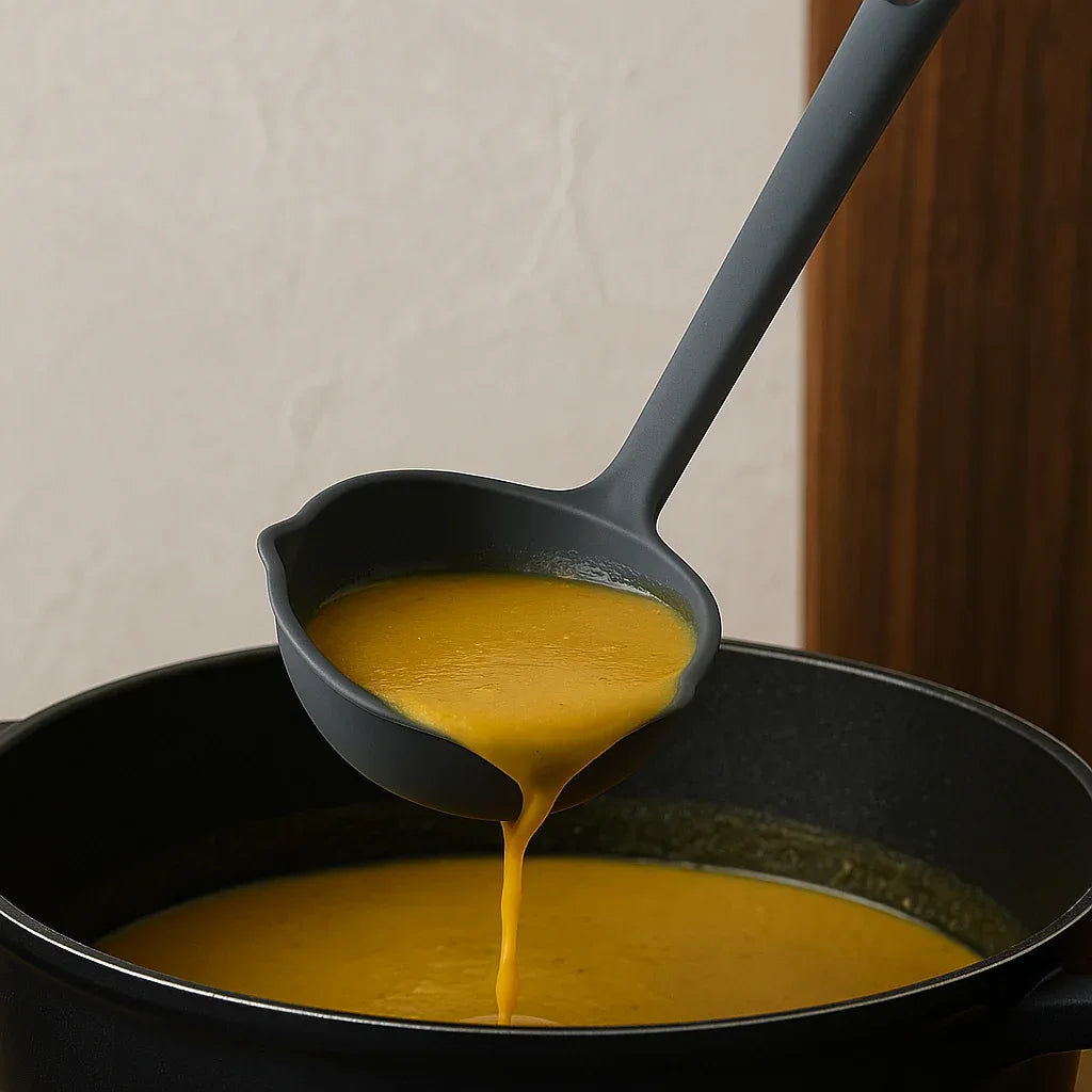 Full Silicone Kitchen Dough Spatula – Non-Stick Baking Tool