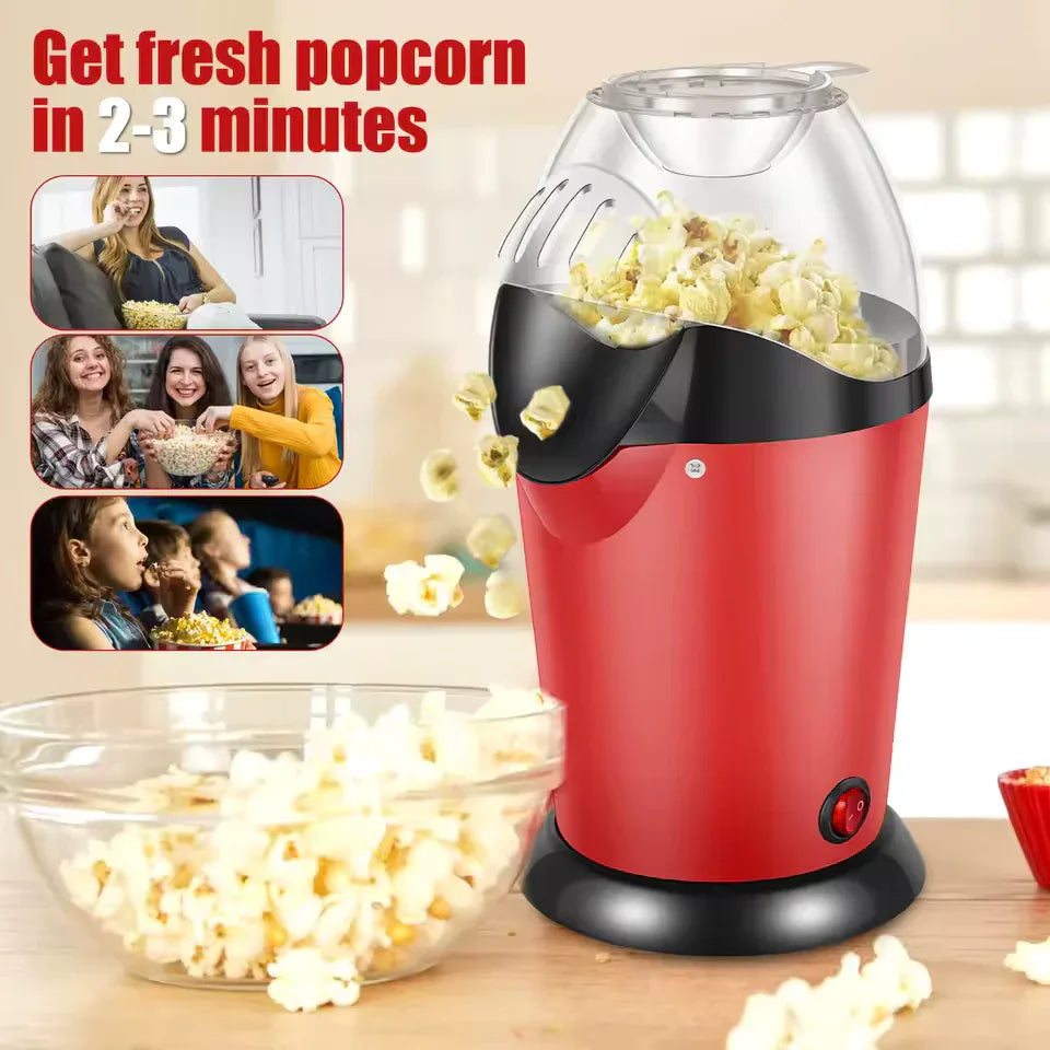 Willstar Electric Popcorn Maker Machine - Fast & Easy