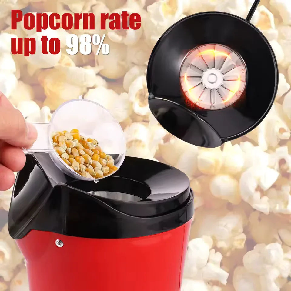 Willstar Electric Popcorn Maker Machine - Fast & Easy