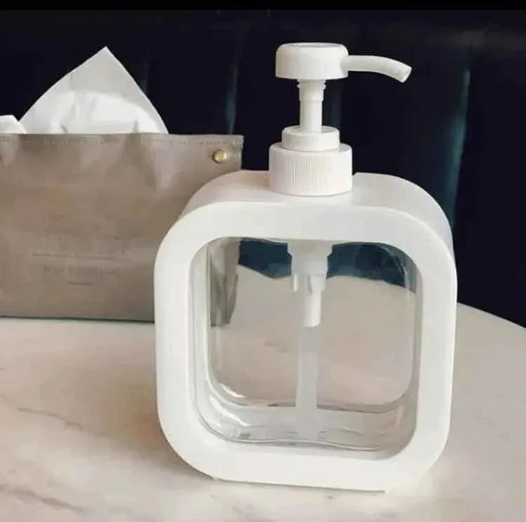 Square Soap Dispenser with Modern & Refillable