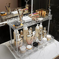 Luxury Clear Bathroom Organizer Shelves