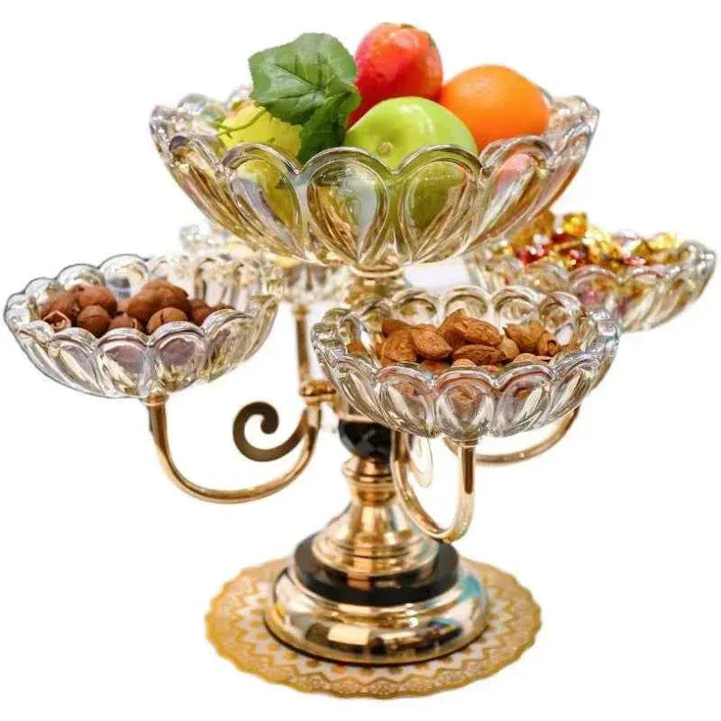 European Ceramic Snack Tray for Elegant Entertaining