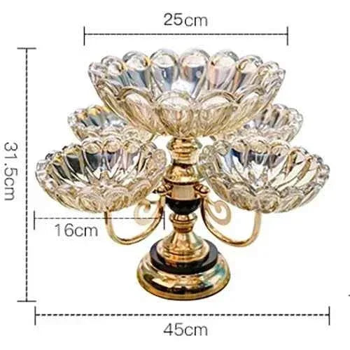 European Ceramic Snack Tray for Elegant Entertaining