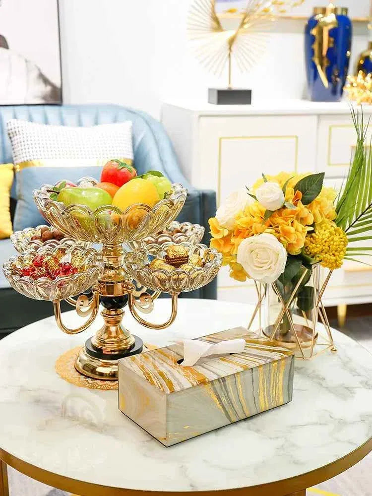 European Ceramic Snack Tray for Elegant Entertaining