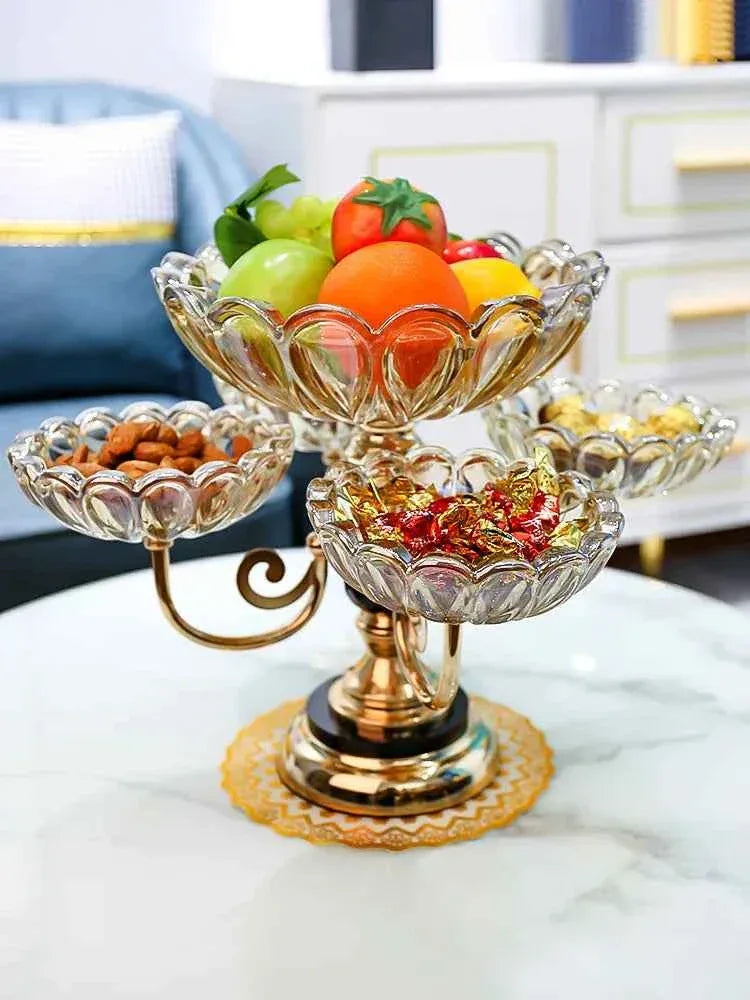 European Ceramic Snack Tray for Elegant Entertaining