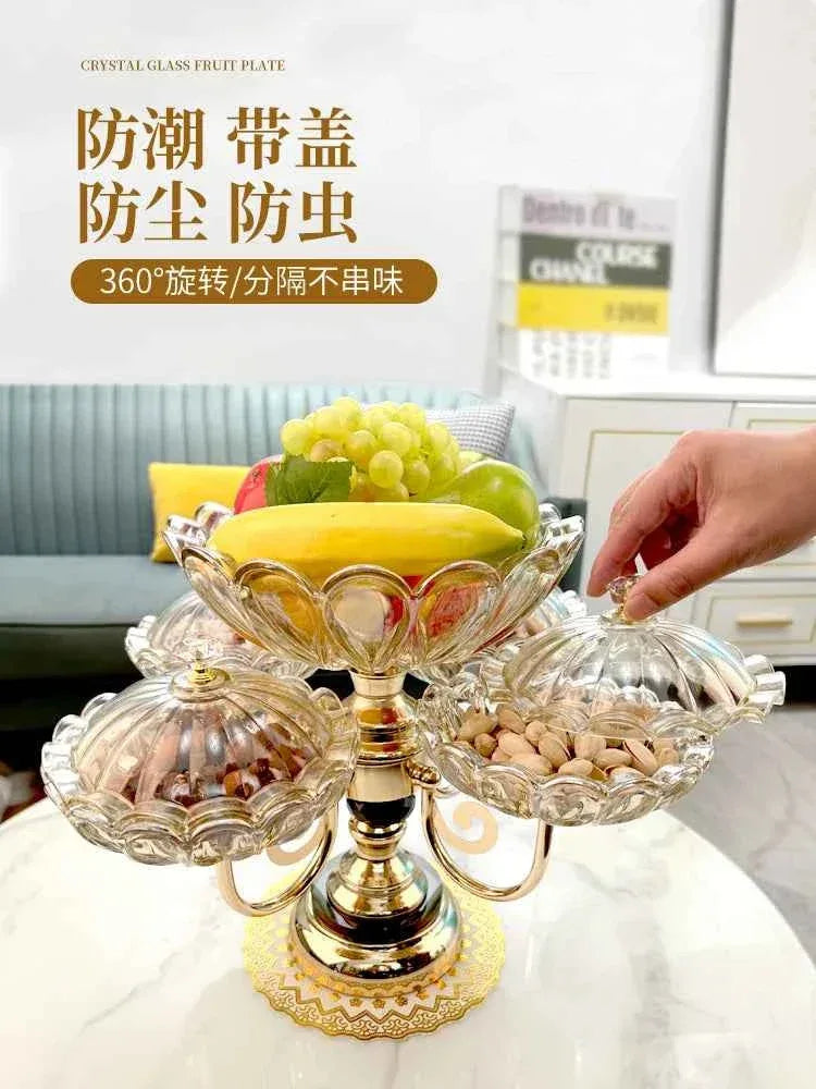 European Ceramic Snack Tray for Elegant Entertaining