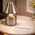 Mini Metal Desk Lamp – USB Rechargeable Ambient Table Light