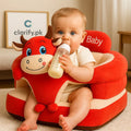 Premium 360° Baby Support Soft Sofa Seat – Red Bull