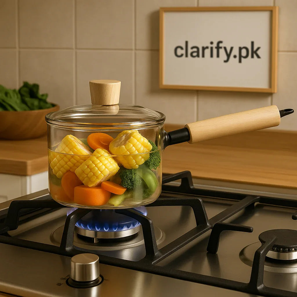 Non-Stick Marble Coated Sauce Pan with Lid